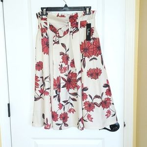 Lulu’s High Waisted Flare Skirt